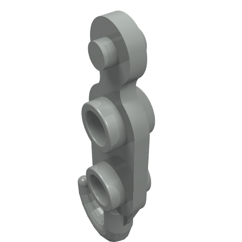 Hook, Tow Hook with 2 Studs on Both Sides