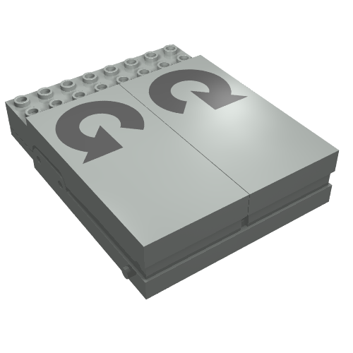 Control Unit, Train 12V, 8 x 10 with Rotating Arrows Print