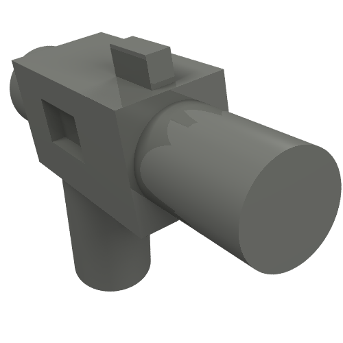 Weapon Gun / Blaster Small DC-17 (Star Wars Accessory)