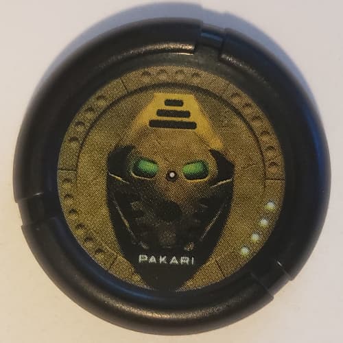 Large Figure Throwing Disk, Bionicle Mask Pakari Print