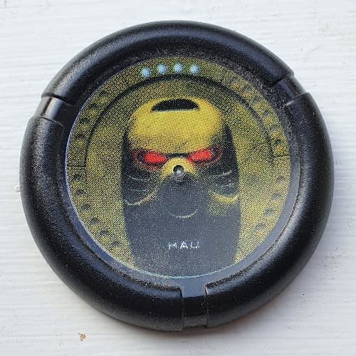 Large Figure Throwing Disk, Bionicle Mask Hau Print