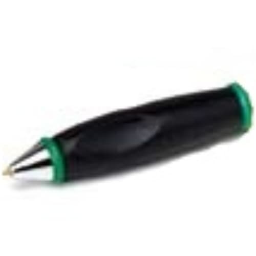 Pen Body, with Chrome Tip, Green Ends