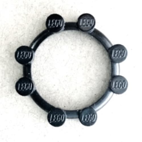 Watch, Bezel Round, 8 Studs