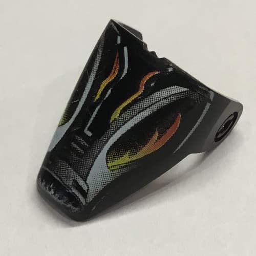 Large Figure Visor / Limb Cover, Armour with Flare Print