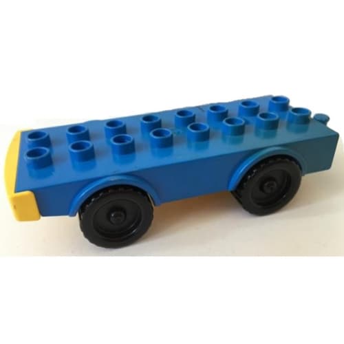 Duplo Truck Base with 2 x 8 Studs and Four Wheels
