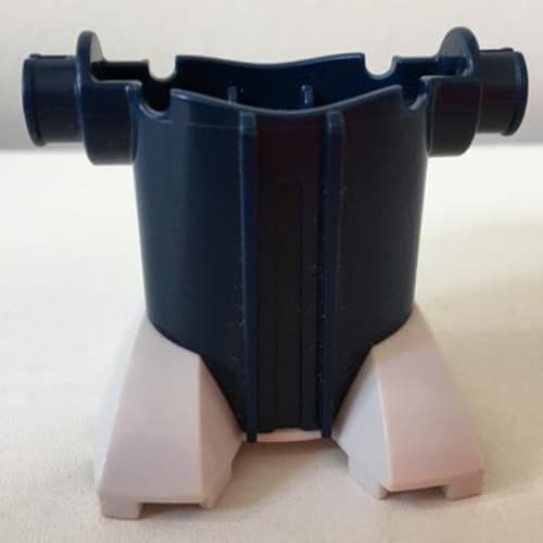 Large Figure Torso and Legs, with Very Light Bluish Gray Feet