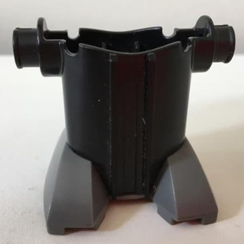 Large Figure Torso and Legs, with Dark Bluish Gray Feet