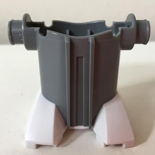 Large Figure Torso and Legs, with Very Light Bluish Gray Feet