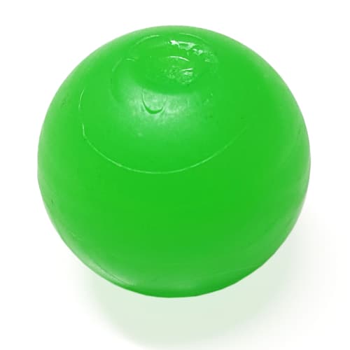 Projectile, Large Figure Weapon, Zamor Sphere / Ball with Marbled Trans-Bright Green Pattern