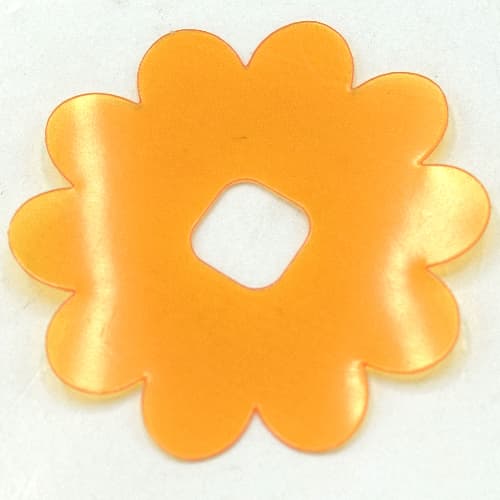 Clikits Icon Accent, Flower 4 1/8 x 4 1/8, 10 Petals