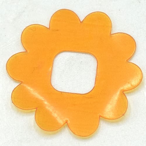 Clikits Icon Accent, Flower 2 3/4 x 2 3/4, 10 Petals