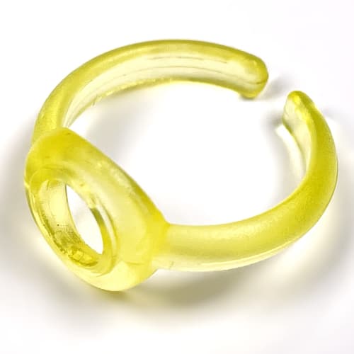 Clikits Ring, Narrow Band with Hole in Top