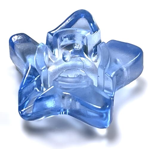 Clikits Icon, Star 2 x 2 Small, with Hole