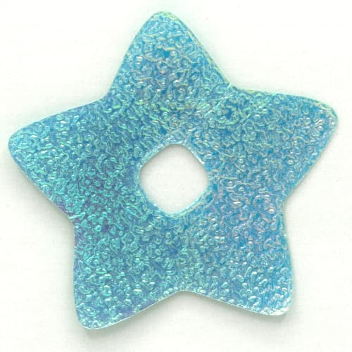 Clikits Icon Accent, Star 4 3/4 x 4 3/4 with Textured Surface