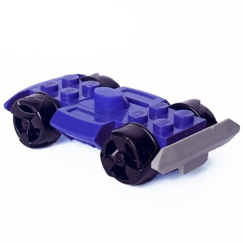Vehicle Base 4 x 6 Racer Base with Black Wheels