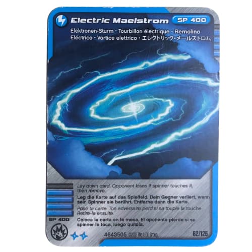 Trading Card, Ninjago Deck #2: 62 - Electric Maelstrom - International Version