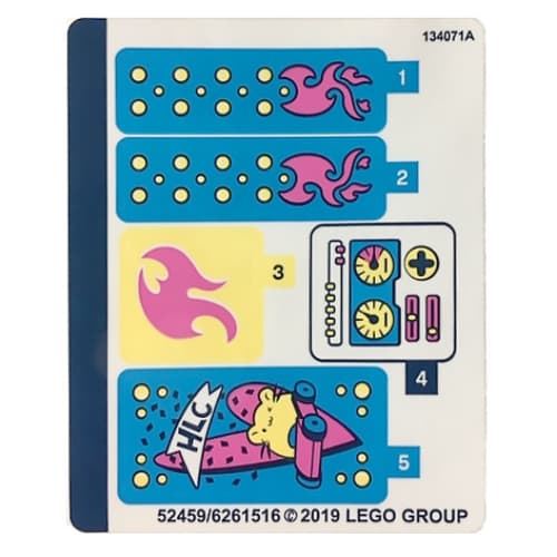 Sticker Sheet for Set 41383-1