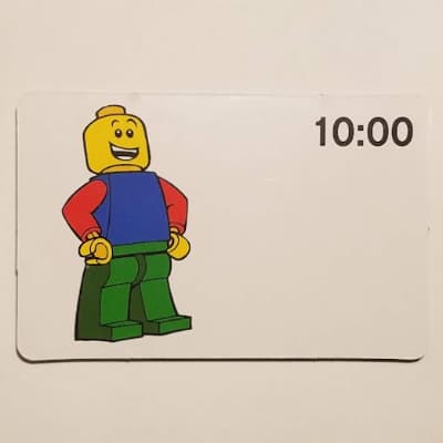 Activity Card, Time-Teaching 24-Hour Clock 10:00