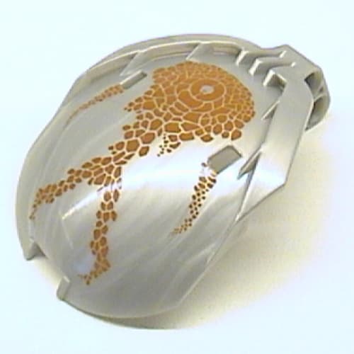 Windscreen Bohrok 4 x 5 x 7 with Brown Scales and Pahrak-Kal Logo