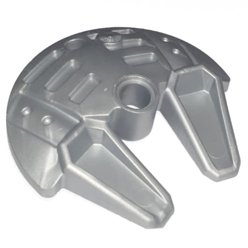 Large Figure Shield 5 x 5 with Dual Scoop Prongs