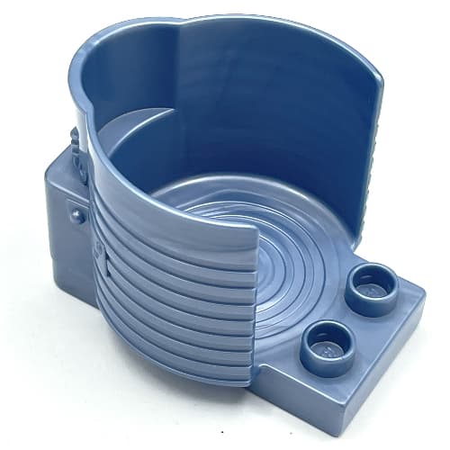 Duplo Half-Canister with 2 x 4 Plate on Bottom