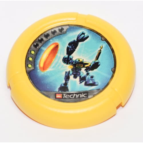 Large Figure Throwing Disk, Scuba / Sub, 3 Pips, Scuba Throwing Disk Print