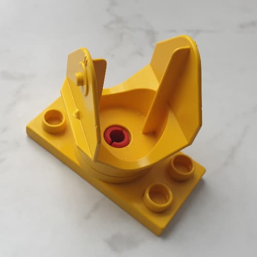 Duplo Turntable Base, 2 x 4 Plate with Ladder Holder