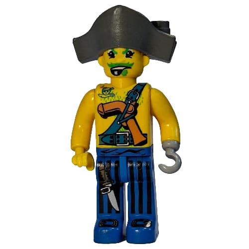 Juniors Minifig, Pirates - Captain Kragg