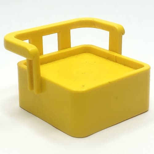 Duplo Chair with Rail Back and No Studs