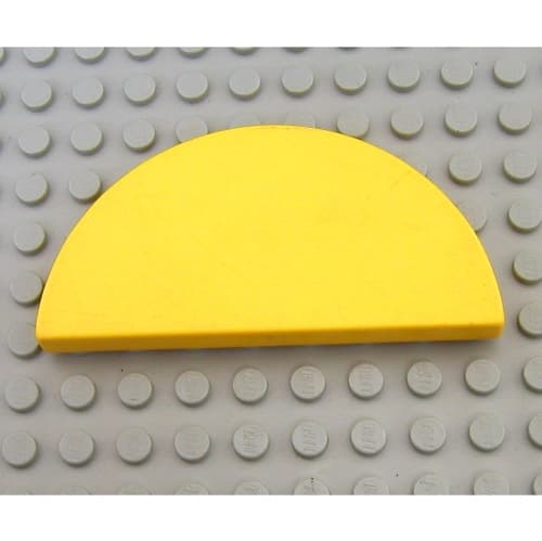 Duplo Tile, Modified 2 x 4 Half Circle