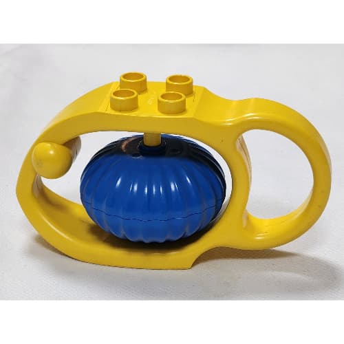 Duplo Rattle Fish with Blue Horizontal Wheel