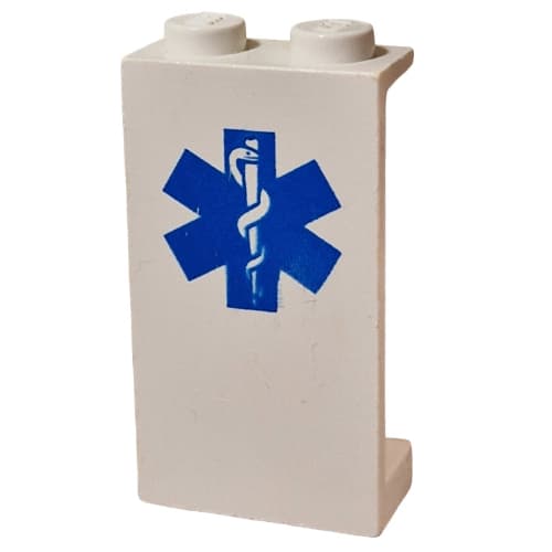 Panel 1 x 2 x 3 with Star of Life Print