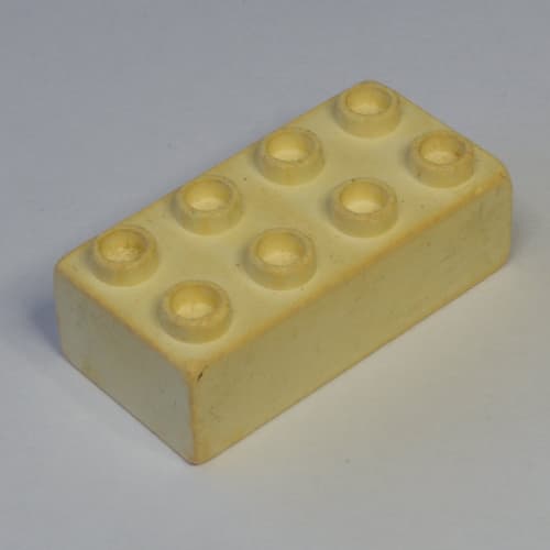 Minitalia Brick 2 x 4 with Bottom Tubes