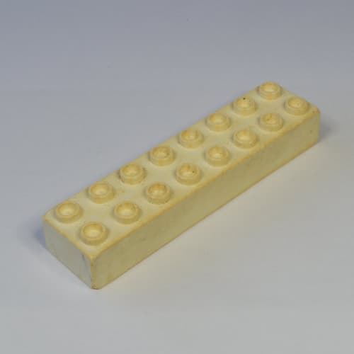 Minitalia Brick 2 x 8 with Bottom X Supports