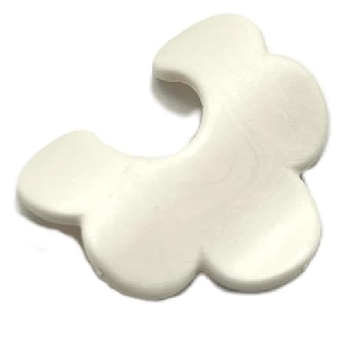 Belville, Equipment, Baby Bib Scalloped Edge