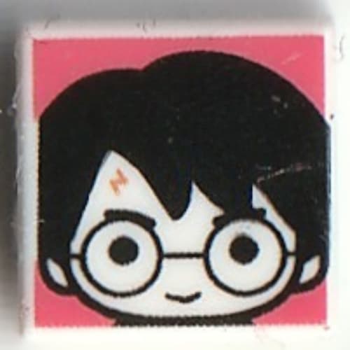 Tile 1 x 1 with Harry Potter print