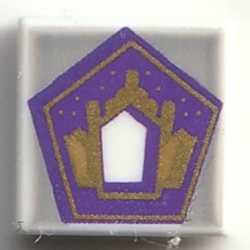 Tile 1 x 1 with Chocolate Frog Card print