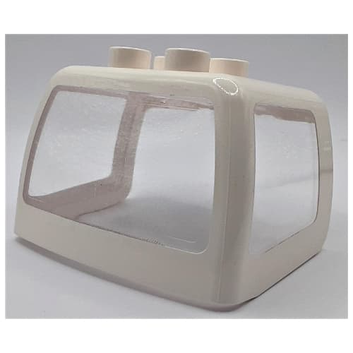 Duplo Truck Cabin Enclosed with Clear Windows