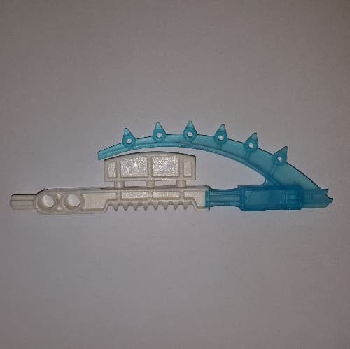 Large Figure Weapon Hordika Teeth Tool with Trans-Light Blue Flexible End
