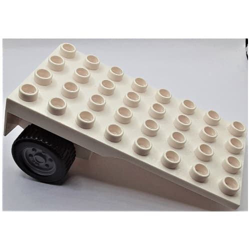 Duplo Flatbed Trailer 4 x 8 with Wheels (Packer)