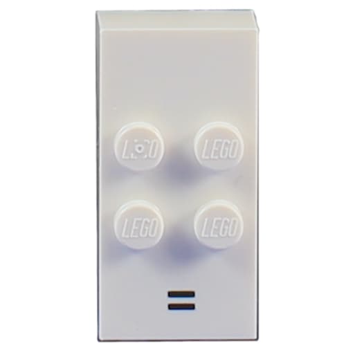 Braille Brick 2 x 4 with 4 Studs ⠶ and '=' Equals Print