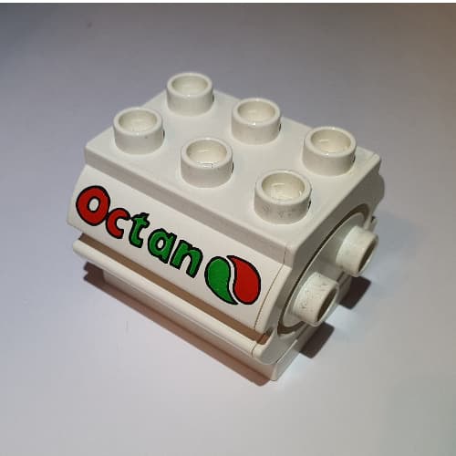 Duplo Water Container with Octan Logo Print