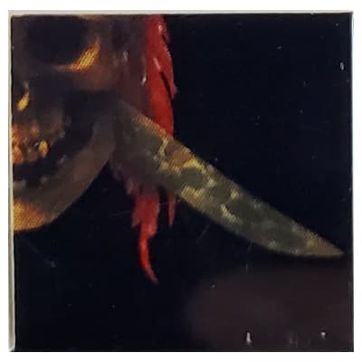 Tile 2 x 2 with Pirates of the Caribbean Mosaic Sword Blade, Skull print