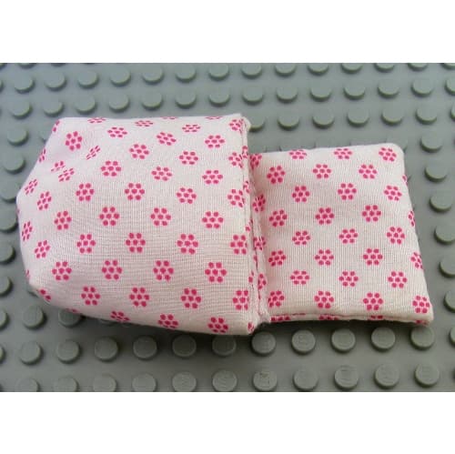Duplo Sleeping Bag / Baby Pouch with Dark Pink Flowers Print