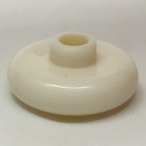 Pen Bead, Round Short, Curved Edge