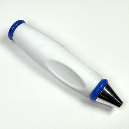 Pen Body, with Chrome Tip, Blue Ends