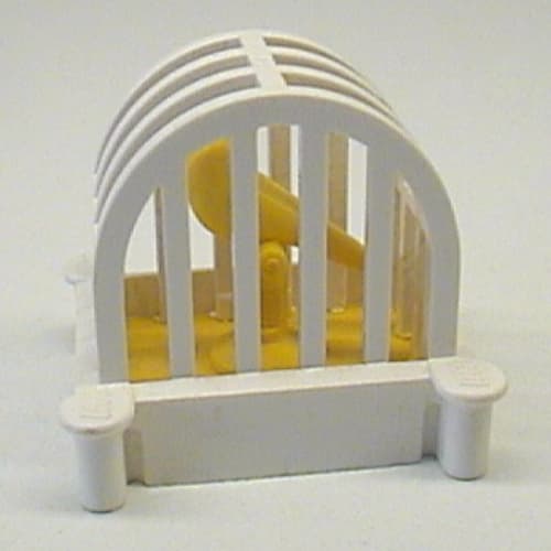 Belville / Fabuland, Animal / Creature Accessory, Birdcage with Yellow Bird