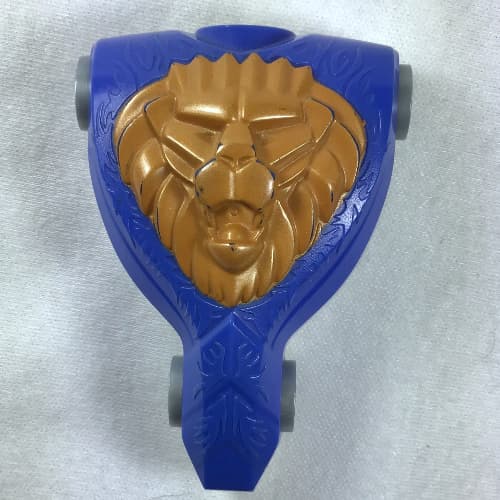 Large Figure Torso with King Mathias Print Lion Head Relief (Series 2)