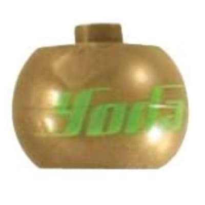 Pen Bead, Round Orb with Lime 'Yoda' Print