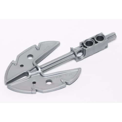 Large Figure Weapon Axe, Aqua